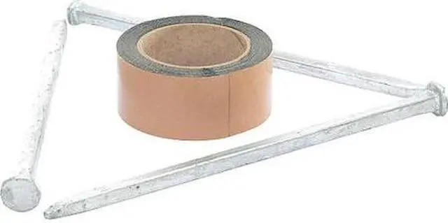 Main image of VESTIL SB-48-AK Speed Bump Asphalt Installation Kit, Rubber, Steel, Gray