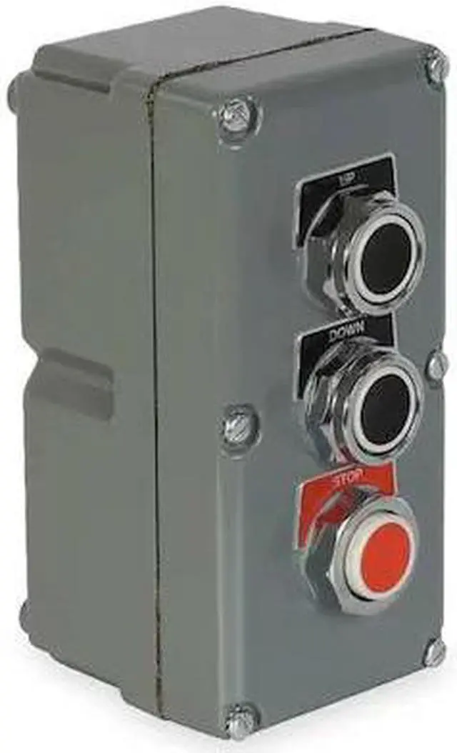 Alt view image 2 of 2 - SCHNEIDER ELECTRIC 9001KYK32 Push Button Control Station,Up/Down/Stop