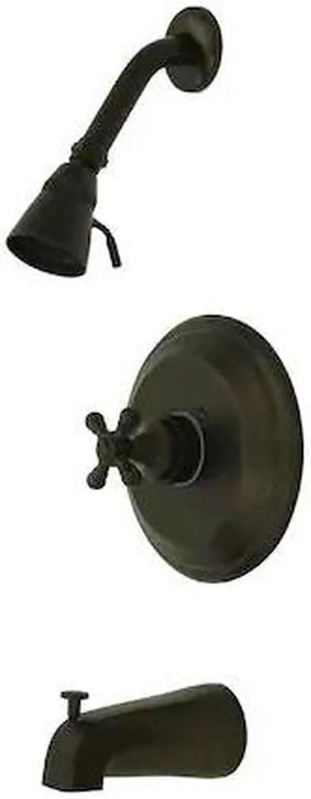 Alt view image 2 of 3 - Kingston Brass KB2635BX Pressure Balance Tub & Shower Faucet - Oil Rubbed Bronze