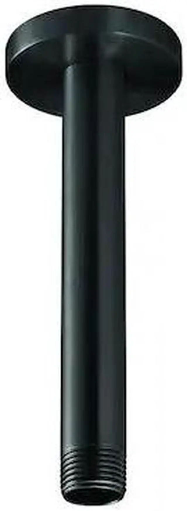 Alt view image 2 of 3 - 6 in. Ceiling Mount Rain Shower Arm and Flange