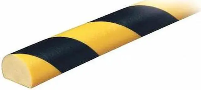 Main image of KNUFFI BY IRONGUARD SAFETY 60-6722 Surface Guard,Rounded,Black/Yellow