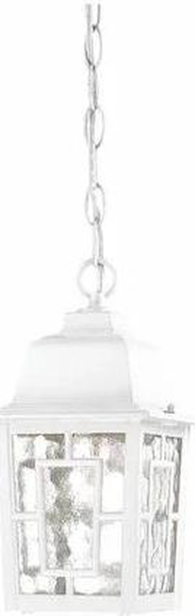 Main image of NUVO 60-4931 Banyan 1-Light 11 in. Outdoor Hanging with Clear Water Glass