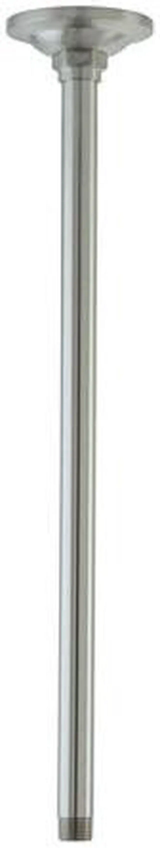 Alt view image 2 of 2 - 17 CEILING SUPPORT, 2MM, 1/2 ON INLET-Satin Nickel Finish