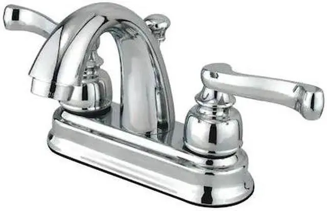 Alt view image 2 of 9 - Kingston Brass KB5611FL Two Handle 4" Centerset Lavatory Faucet with Retail Pop-