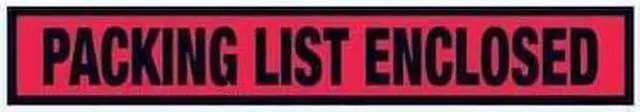Main image of TAPE LOGIC PL446 Tape Logic "Packing List Enclosed" Envelopes, 5 1/2" x 10",