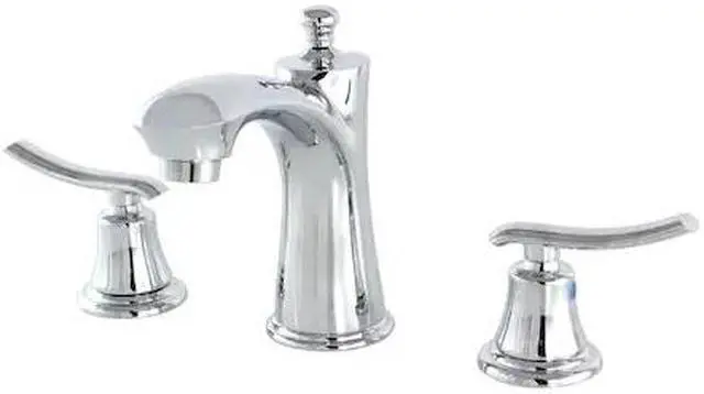 Alt view image 2 of 5 - Kingston Brass KB7961JL Jamestown Widespread Lavatory Faucet, Polished Chrome