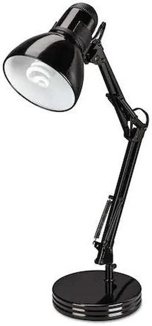 Alt view image 8 of 20 - Architect Desk Lamp, Adjustable Arm, 22"H, Black