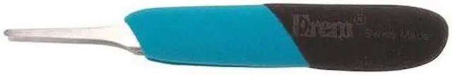 Alt view image 2 of 2 - ESD Ergo Tweezer,Broad,4 3/4 In EREM E2ASA