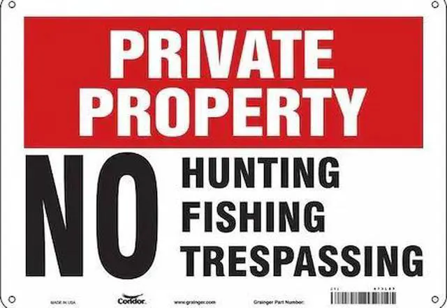 Main image of CONDOR 473L81 Safety Sign, 10 in Height, 14 in Width, Aluminum, Horizontal