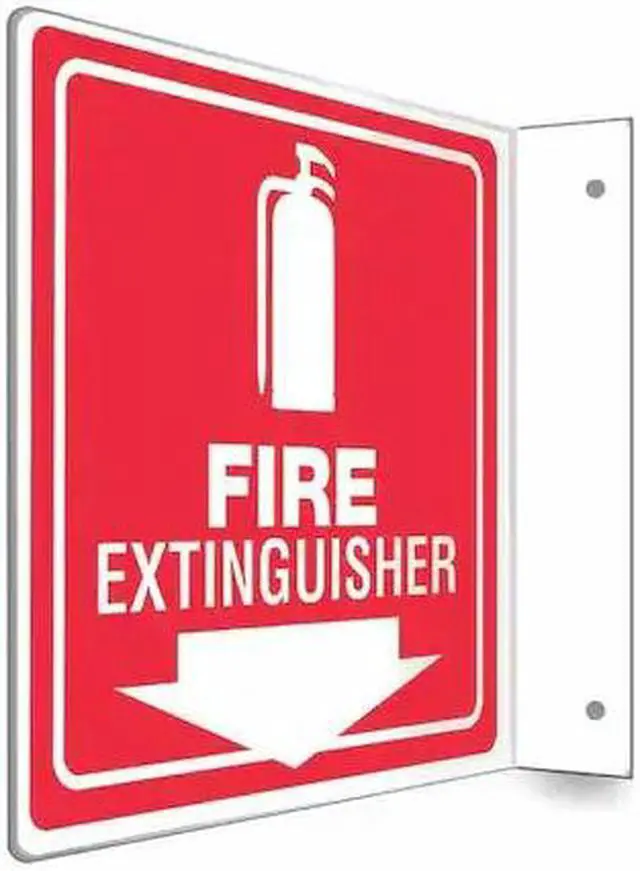 Main image of CONDOR 480X53 High Visibility Safety Sign, 8 in Height, 8 in Width, PETG,