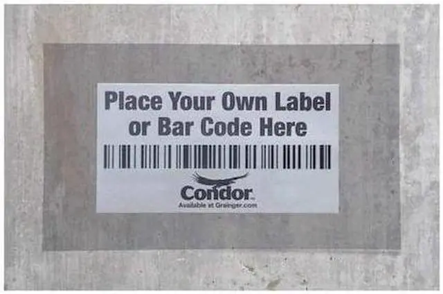 Main image of CONDOR 45VR62 Floor Label Protective Overlay,PK100