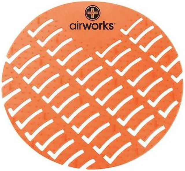 Alt view image 4 of 4 - AIR WORKS AWUS007-BX Urinal Screen,Round,Mango,PK60