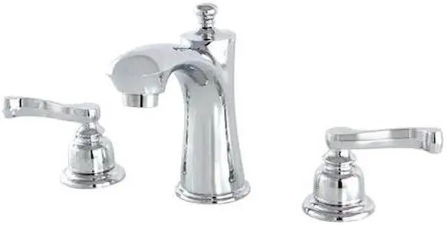 Main image of KINGSTON BRASS KB7961FL 8" Widespread Bathroom Faucet, Chrome