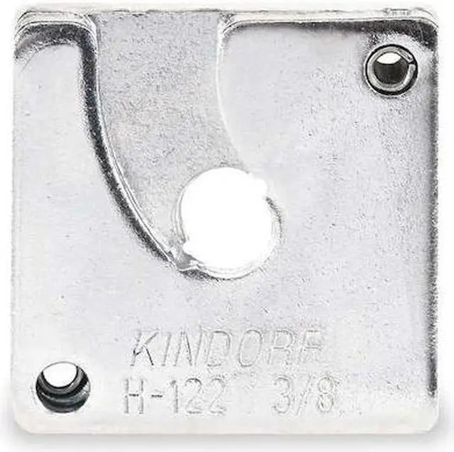 Alt view image 2 of 4 - KINDORF H 122 3/8 EG Channel Nut,3/8 In,Silver