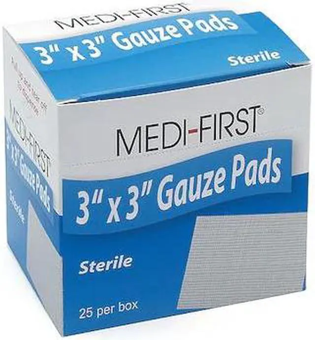 Alt view image 3 of 3 - MEDIQUE 61273 Gauze Pad, Sterile, 12 Ply Cotton, PK25