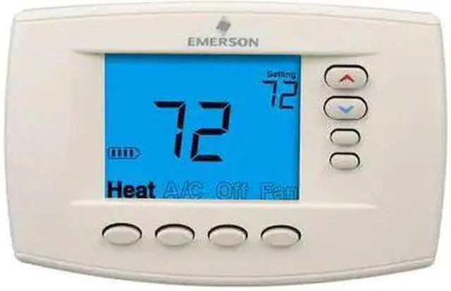 Alt view image 4 of 10 - EMERSON 1F95EZ-0671 Blue Series 6 Thermostat