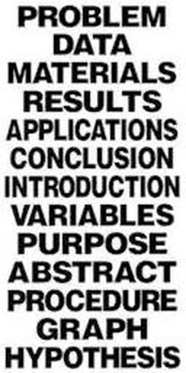 Main image of FLIPSIDE 20060-24 Black Science Fair Titles, PK24