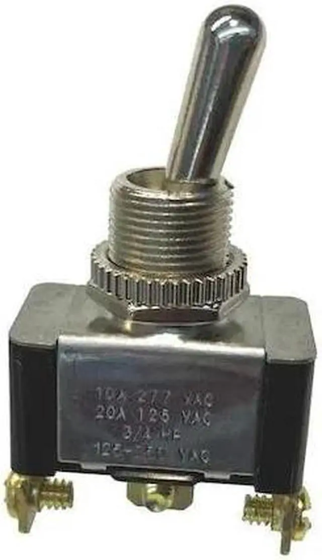 Alt view image 3 of 3 - Gardner Bender Heavy-Duty SPDT Screw Double Throw Toggle Switch GSW-12