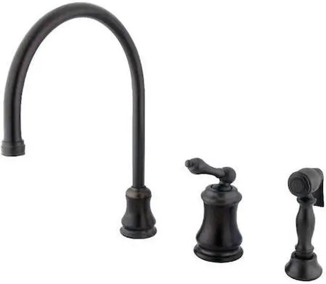 Alt view image 2 of 5 - Restoration Oil-rubbed Bronze Kitchen Faucet