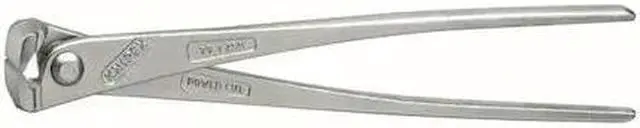Alt view image 3 of 3 - Knipex 99-14-250 10" High Leverage Concretors' Nippers - Nickel Plated
