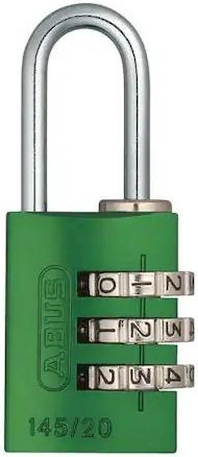 Alt view image 2 of 2 - Abus Combination Padlock, Resettable Side-Dial Location, 7/8" Shackle Height