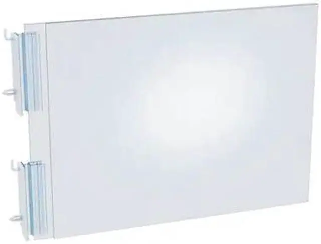 Main image of AZAR DISPLAYS 103315 Two-Sided Acrylic Sign Holder W/ Pegboard Grippers 11"W x