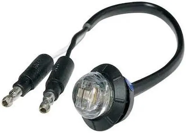 Alt view image 2 of 2 - MAXXIMA M09300BCL Courtesy Light, 3/4In, LED, Blue, Clear Lens