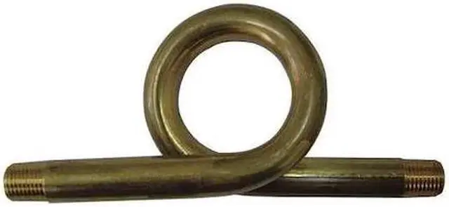 Main image of ZORO SELECT 5TUL0 Siphon,250 psi,1/4 In Natured Brass