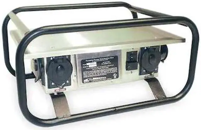 Alt view image 3 of 3 - SOUTHWIRE 7706UGCX Power Distribution Box,50 AC,(1) 5-20R