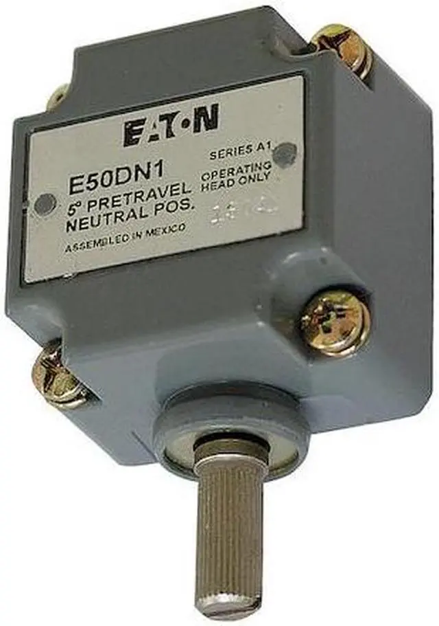 Main image of EATON E50DN1 Cutler-Hammer Limit Switch Head,Plunger,Side,.20 In