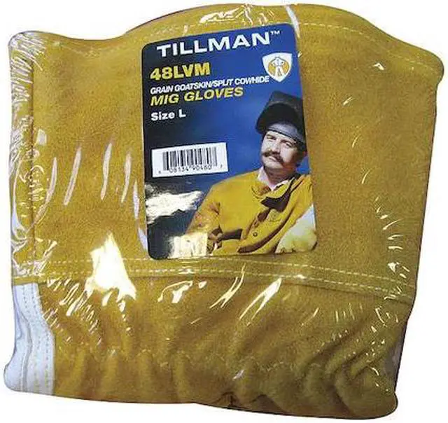 Main image of TILLMAN 48XLVM MIG/TIG Welding Gloves, Goatskin Palm, XL