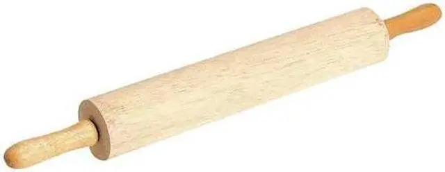 Alt view image 2 of 2 - Crestware Rolling Pin,Wood,26 In  RPW18