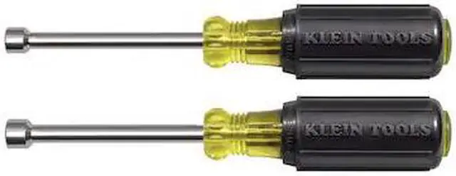Alt view image 6 of 10 - Nut Driver Set, Hollow, Magnetic, 3 In, 2 Pc