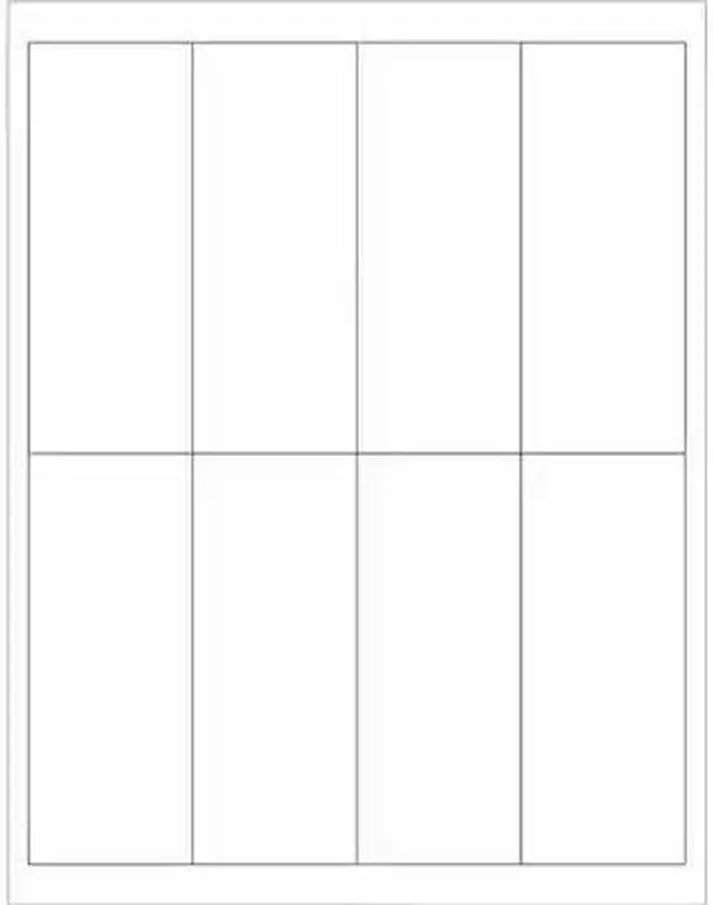 Main image of TAPE LOGIC LL163 Tape Logic® Rectangular Laser Labels, 2" x 5", White, 800/Case