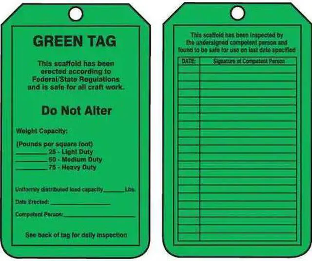 Main image of ACCUFORM TRS209CTP Status Alert Tag,5-3/4 x 3-1/4,PK25