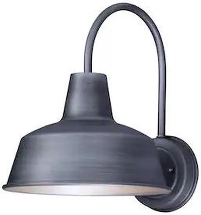 Main image of MAXIM LIGHTING 35016WZ Pier M 1-Light 10.25" Wide Weathered Zinc Outdoor Wall