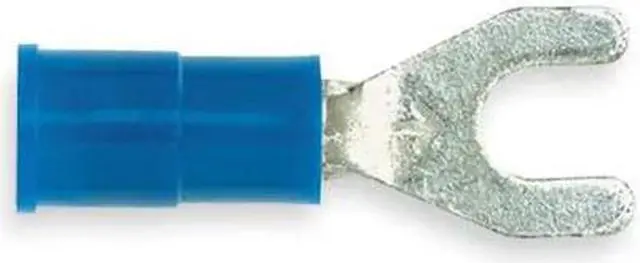 Alt view image 2 of 3 - 3M MVU14-8FBX Fork Terminal, #8 Stud Size, 14 AWG, 600 V, Vinyl Insulated,