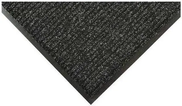 Main image of NOTRAX 8EL19 Entrance Mat, Indoor, Polypropylene, Ribbed Surface, Vinyl Back,