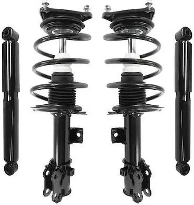 Alt view image 2 of 2 - Unity Automotive 4-11187-259180-001 Fnt & Rr Complete Strut Assembly Shock Kit For 2014-2017 Kia Forte, 2014-2017 Kia Forte 5