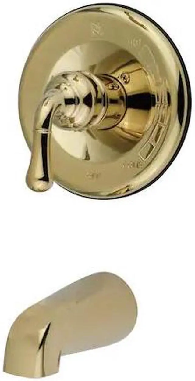 Alt view image 5 of 5 - Kingston Brass KB1632TO Tub Only , Faucet, Polished Brass