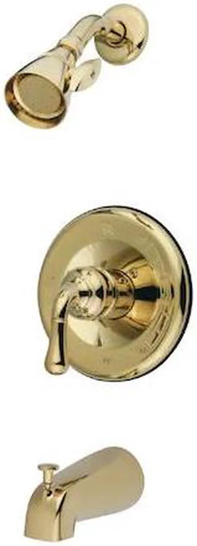 Alt view image 2 of 3 - Kingston Brass KB163.T Magellan Tub Filler Faucet with Metal Lever Handle