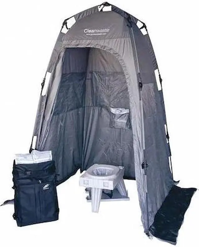 Alt view image 2 of 6 - Cleanwaste Go Anywhere Portable Toilet System