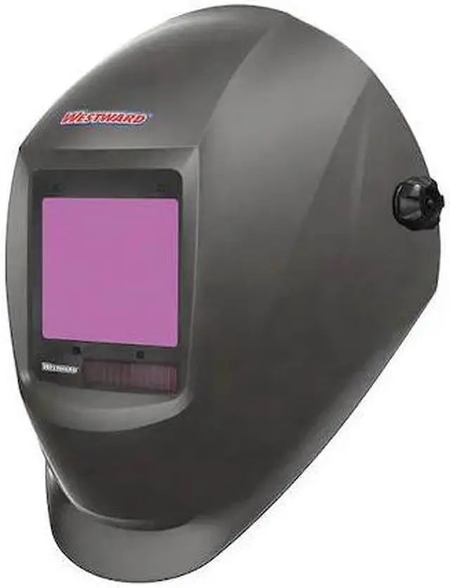 Main image of WESTWARD 44R225 Auto Dark Welding Helmet, 6-9/9-13, Gray