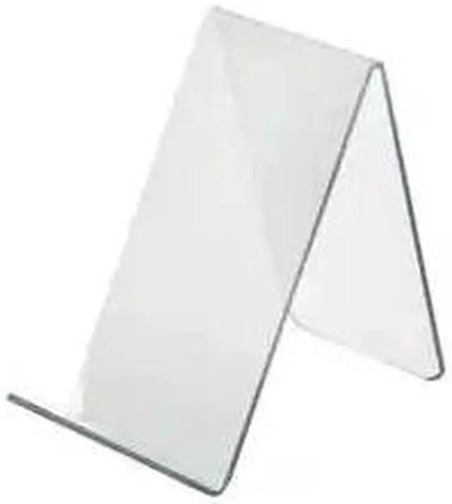 Main image of AZAR DISPLAYS 515415 2.5"W x 5"D x 4.125"H Easel Display. Front Lip: 1.25"H,