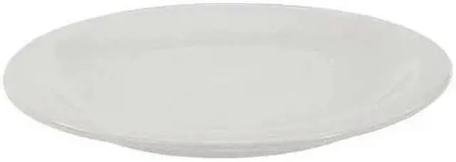 Main image of CRESTWARE AL41 Plate, 5-1/2", Ceramic Bright White PK36