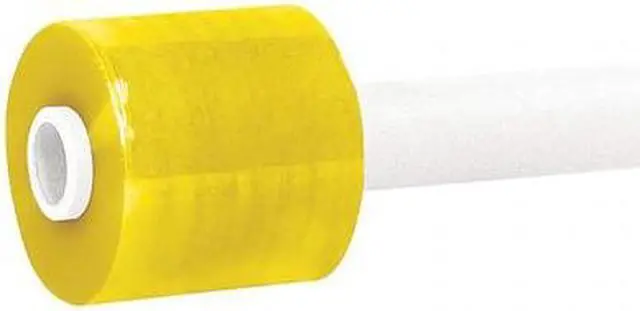 Main image of PARTNERS BRAND TNBEC303YEL Bundling Film,Extended Core,3" x 1000 ft.,Ylw,PK18,