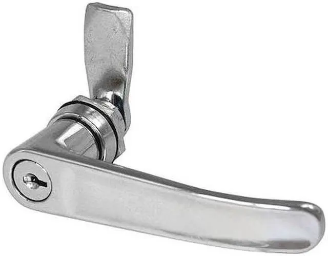 Main image of ZORO SELECT 4RRG7 Cam Latch,Keyed,Polished Chrome