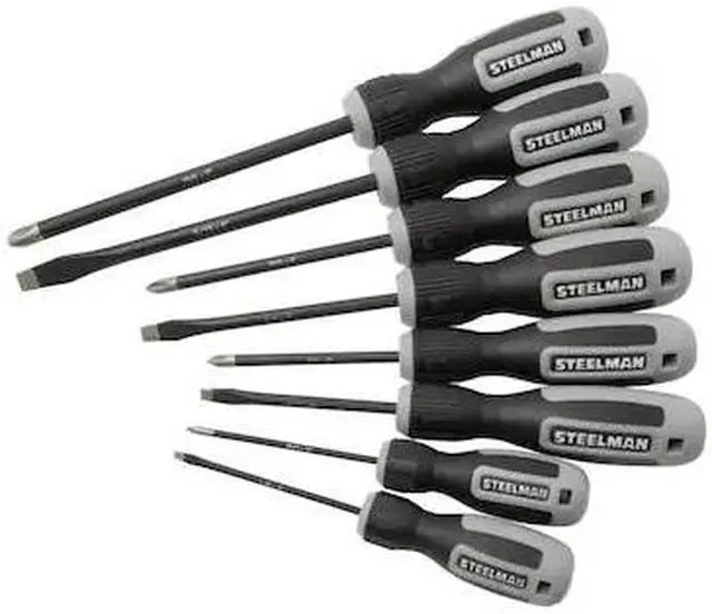 Main image of STEELMAN 41856 Magnetic Diamond Tip Screwdriver Set, 8-Piece