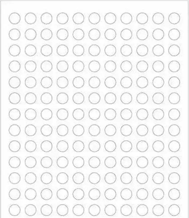 Main image of TAPE LOGIC LL140 Tape Logic® Circle Laser Labels, 1/2", White, 15400/Case