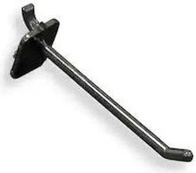 Main image of AZAR DISPLAYS 800004-B 4" Plastic Hook: 0.287" Dia., PK50